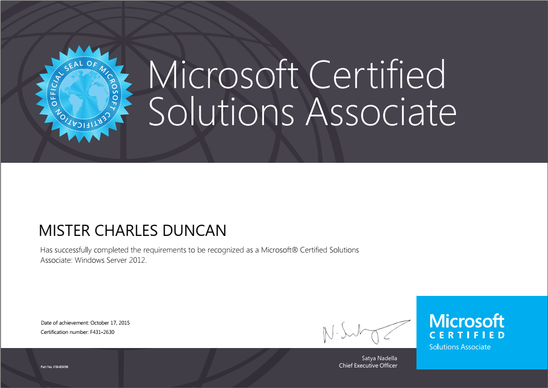 Microsoft MSCA